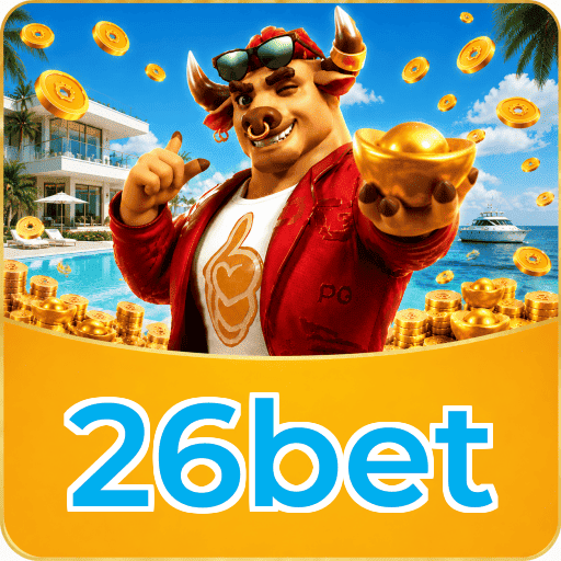 Logo 26bet Telegram Canal Oficial